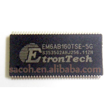 5TK/palju Uusi OriginaI EM6AB160TSE-5G EM6AB160TSE-5IG EM6AB160TSE-4G EM6AB160TSE TSOP-66 32M x 16 bit DDR SDRAM