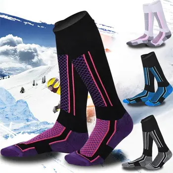 Talvel Termilise Ski Sokid Paksenema Jalg Soe Spordi Sokid Väljas Jalgrattasõitu Jalgsi Matkamine, Suusatamine Mehed Naised Lapsed